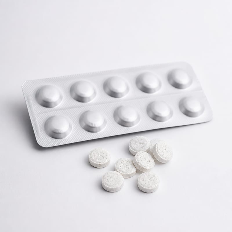 Unbranded migraine melt tablets